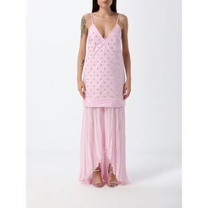 Msgm Dress Woman Pink